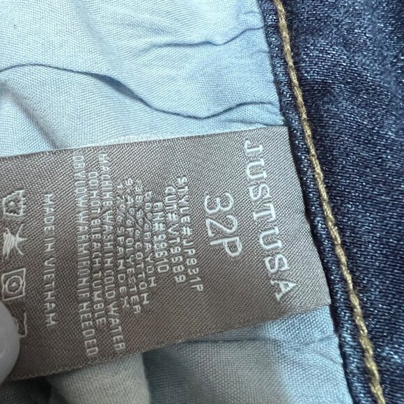 Just USA Jegging Jeans Blue Pockets Women’s Size 32 P - Picture 12 of 13